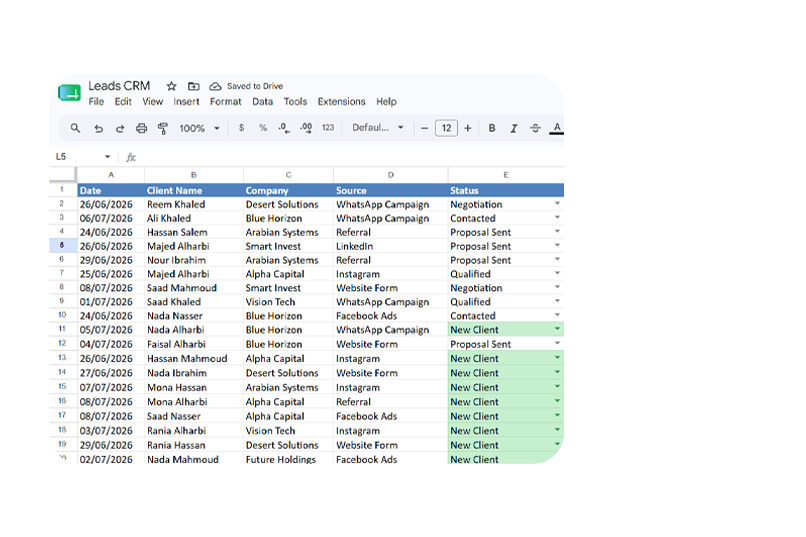 Leads CRM